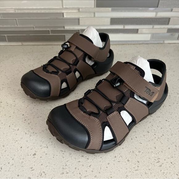 New Teva flintwood sandals men’s size 7 fisherman design - Picture 4 of 9